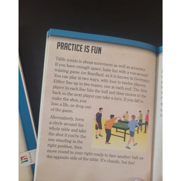 Vintage Hinkler Table Tennis Starter Kit – Learn to Play Ping Pong Set Rare CIB - Picture 6 of 10